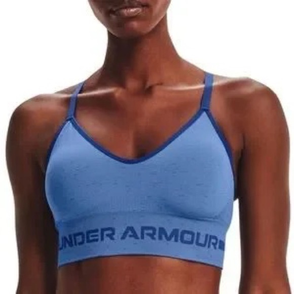 Under Armour Other - Under Armour Women's Training Seamless Low Long Heather Sports Bra